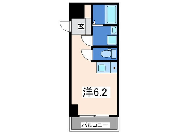 ニックハイム本牧（207）の物件間取画像